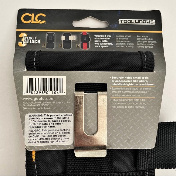 Custom Leathercraft 328 Werkzeughalter Aus Leder - Für Gürtel Bis 6,4 Cm Breite